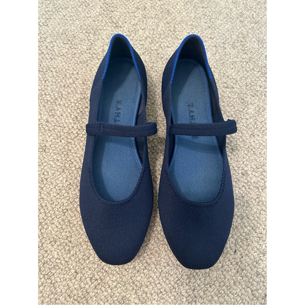 Rothy’s The Square Mary Jane in Deep Navy